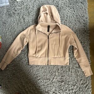 Core 10 Women's Super Soft Fleece Cropped Length Zip-Up Hoodie Sweatshirt